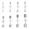 8 Styles Alloy Lobster Claw Clasps FIND-CJ0001-44S-1