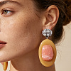 Alloy & Crystal Rhinestone Stud Earrings WGF9811-01-1