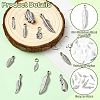 11Pcs 11 Styles 304 Stainless Steel Pendants STAS-CJ0003-40-3