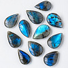 Natural Labradorite Healing Teardrop Figurines PW-WG60374-01-2