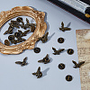 15Pcs Alloy Brooch JEWB-DC0006-49AB-4