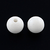Round Opaque Acrylic Beads SACR-R865-8mm-11-1