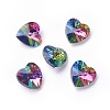 Romantic Valentines Ideas Glass Charms X-G030V14mm-27-1