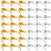 1200Pcs 2 Colors Brass Bead Tips KK-SP0001-94-1