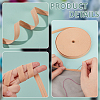 25M Cotton Double Fold Bias Tape OCOR-WH0070-163C-4