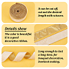 Single Face Velvet Wired Ribbon OCOR-WH0078-222A-02-4
