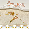 4 Rolls 4 Styles Round Copper Wire CWIR-LP0001-04G-3