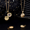 4Pcs 316 Stainless Steel Locket Pendants STAS-BBC0003-67-4