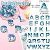 26Pcs 26 Styles Transparent Epoxy Resin Pendants CRES-YW0002-28K-2