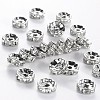 316 Surgical Stainless Steel Crystal Rhinestone Spacer Beads X-STAS-N032-03P-1