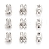 Tarnish Resistant 304 Stainless Steel Bead Tips LS-X-STAS-R063-20-1
