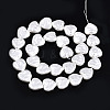 ABS Plastic Imitation Pearl Beads Strands X-KY-N015-09-B01-2