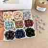 Rubberized Style Opaque Acrylic European Beads OACR-N138-36-1