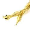 Adjustable Iron Snake Wrap Bangles LS-BJEW-U004-03A-G-4
