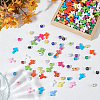 24 styles Opaque Acrylic Beads SACR-AR0001-23-4