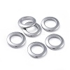 Non-Tarnish 304 Stainless Steel Linking Rings STAS-L218-13A-P-1