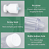 Empty Plastic Press Pump MRMJ-BC0001-48-15ml-6