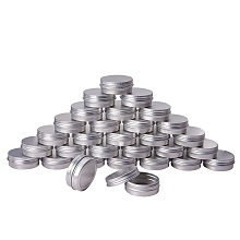 30ml Round Aluminium Tin Cans CON-PH0001-06B