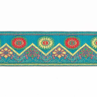 Ethnic Style Embroidery Polyester Ribbons OCOR-XCP0001-23B-1