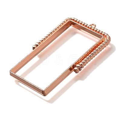 Alloy Open Back Bezel Pendants PALLOY-I223-07RG-1