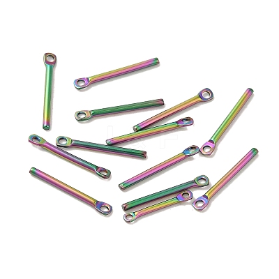 Ion Plating(IP) 304 Stainless Steel Pendants STAS-Q323-03A-MC-1