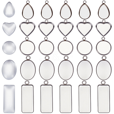 DIY Pendant Making Kits DIY-SP0007-41-1