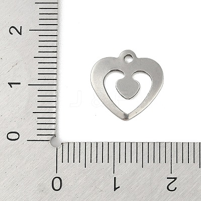 Non-Tarnish 201 Stainless Steel Charms STAS-C108-45P-1