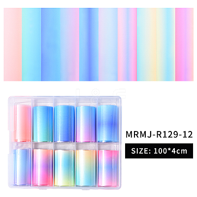 10 Styles Nail Art Transfer Stickers Decals MRMJ-R129-12-1