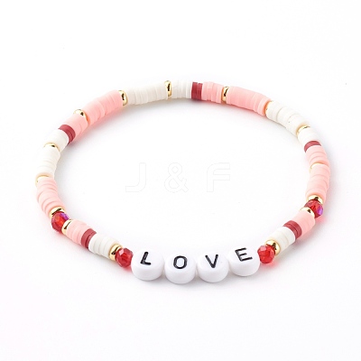 Stretch Beaded Bracelets Sets BJEW-JB06201-1