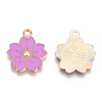 Alloy Enamel Pendants X-ENAM-S121-115H-1