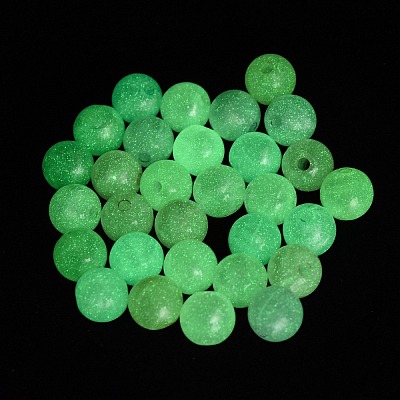 Luminous Transparent Acrylic Beads LACR-S001-01-1