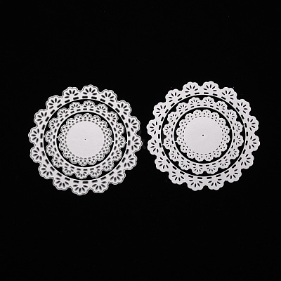 Flower Carbon Steel Cutting Dies Stencils DIY-A008-21-1