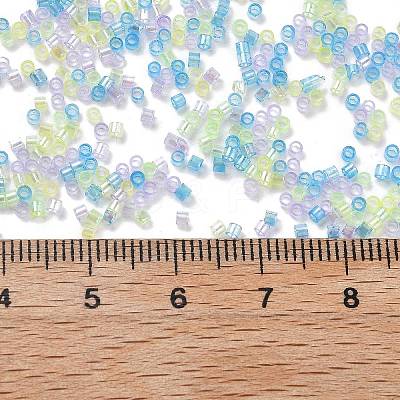 Transparent Colours Glass Seed Beads SEED-H003-01I-1