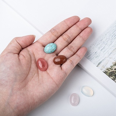 Gemstone Cabochons G-G529-13x18mm-M2-1