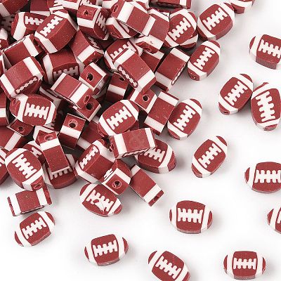 Handmade Polymer Clay Beads CLAY-C006-01B-1