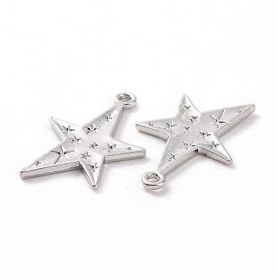 Rack Plating Alloy Pendants FIND-I037-30S-1