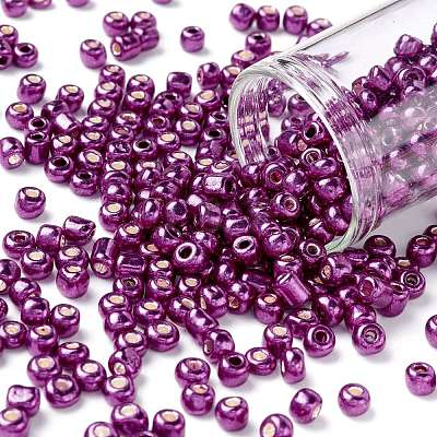 6/0 Glass Seed Beads SEED-A017-4mm-1121-1