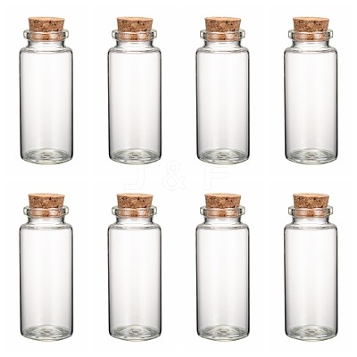 Glass Jar Glass Bottles Bead Containers AJEW-S074-02G-1