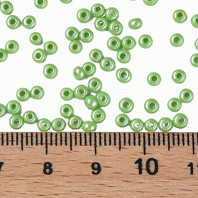 8/0 Czech Opaque Glass Seed Beads SEED-N004-003A-04-1