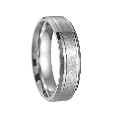 201 Stainless Steel Finger Rings for Women WG1765E-58-1
