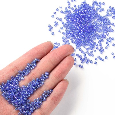 Round Glass Seed Beads SEED-A007-3mm-166-1