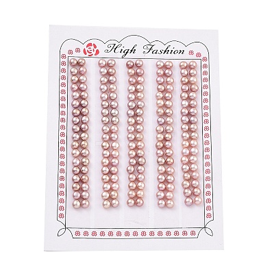 Grade 6A Natural Cultured Freshwater Pearl Beads LS-PEAR-N018-6A-4045C-1