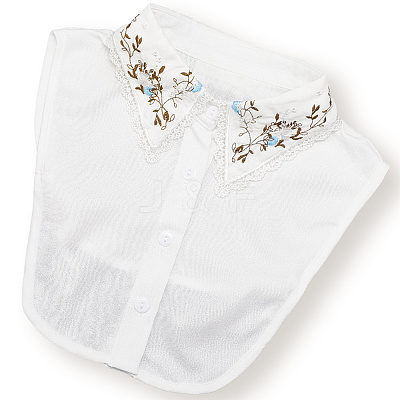 Detachable Polyester Shirt Collars AJEW-WH20816-028-1