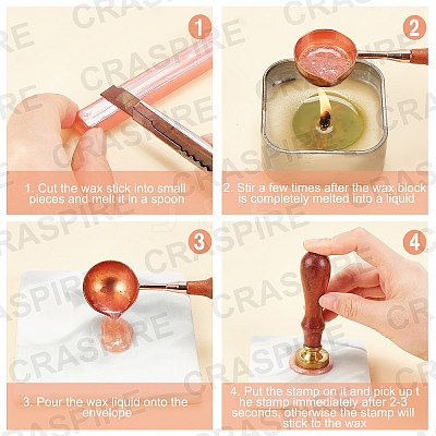 Sealing Wax Sticks DIY-WH0264-15B-1