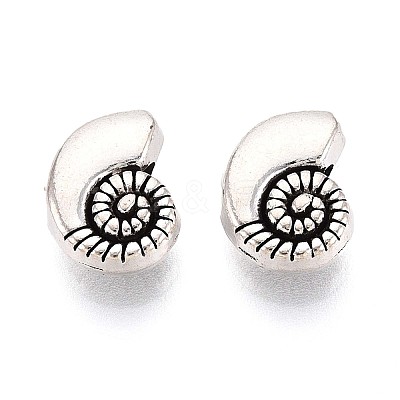 Tibetan Style Alloy Beads TIBEB-T004-02AS-1
