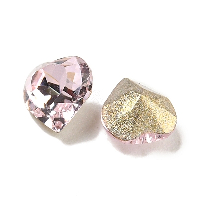 Glass Rhinestone Cabochons RGLA-L029-16B-223-1