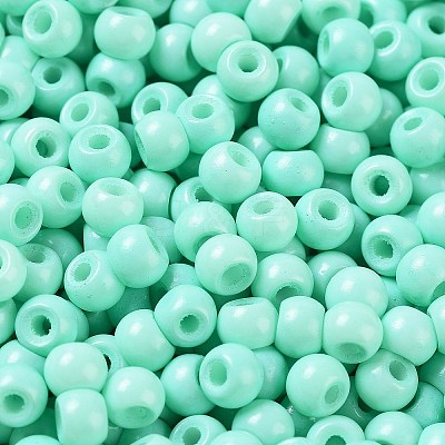 Baking Paint Glass Seed Beads SEED-H002-I-B506-1