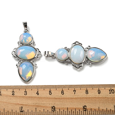 Opalite Pendants G-Q158-04O-1