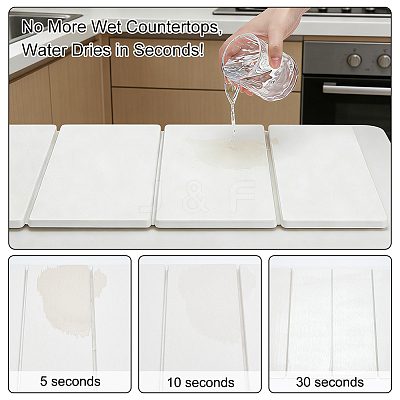 Diatomaceous Earth Drying Mat AJEW-WH0481-454A-1