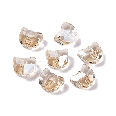 100Pcs Electroplate Glass Beads EGLA-P060-01A-PL02-1